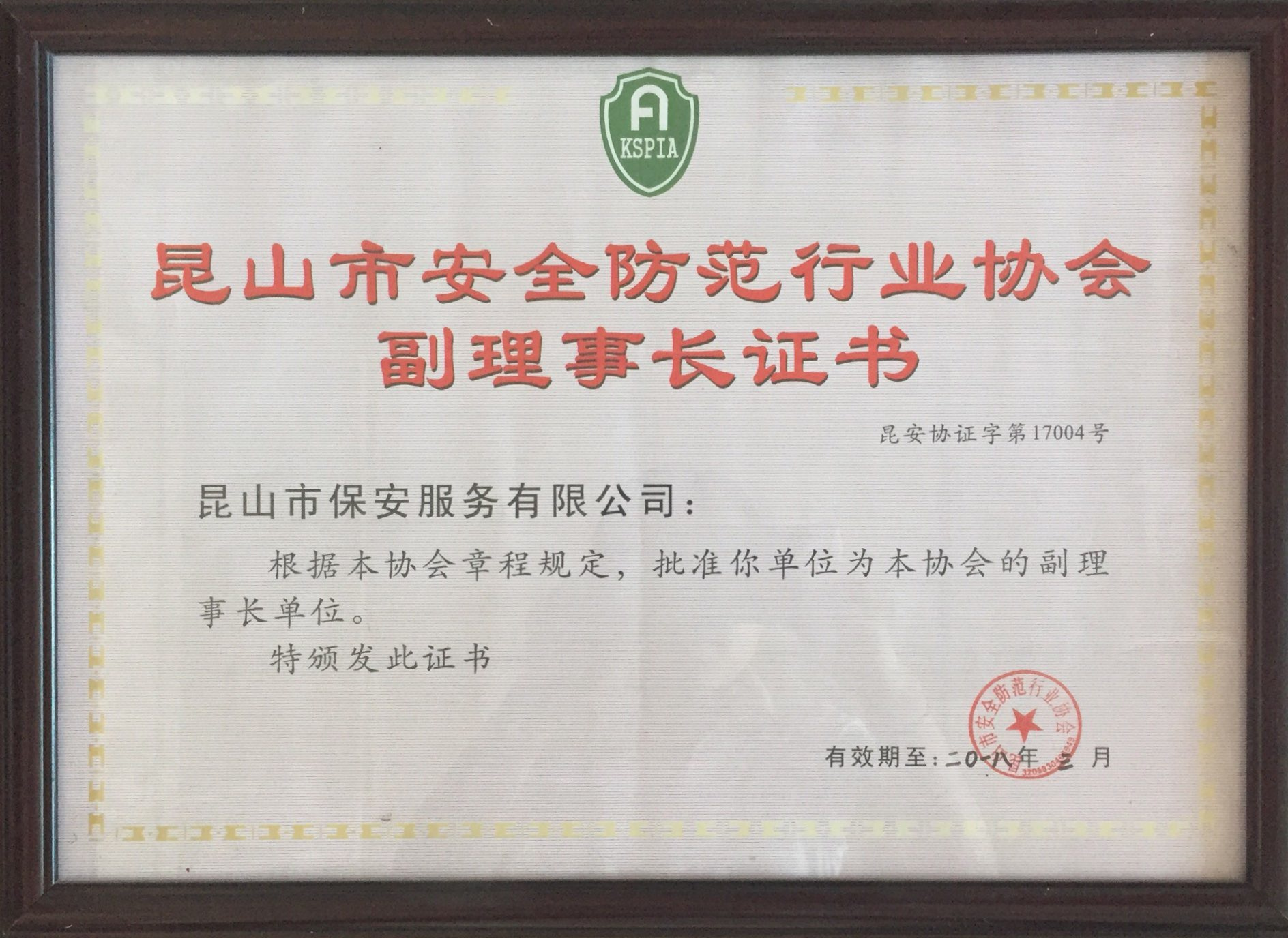 安全防范行業協會副理事長