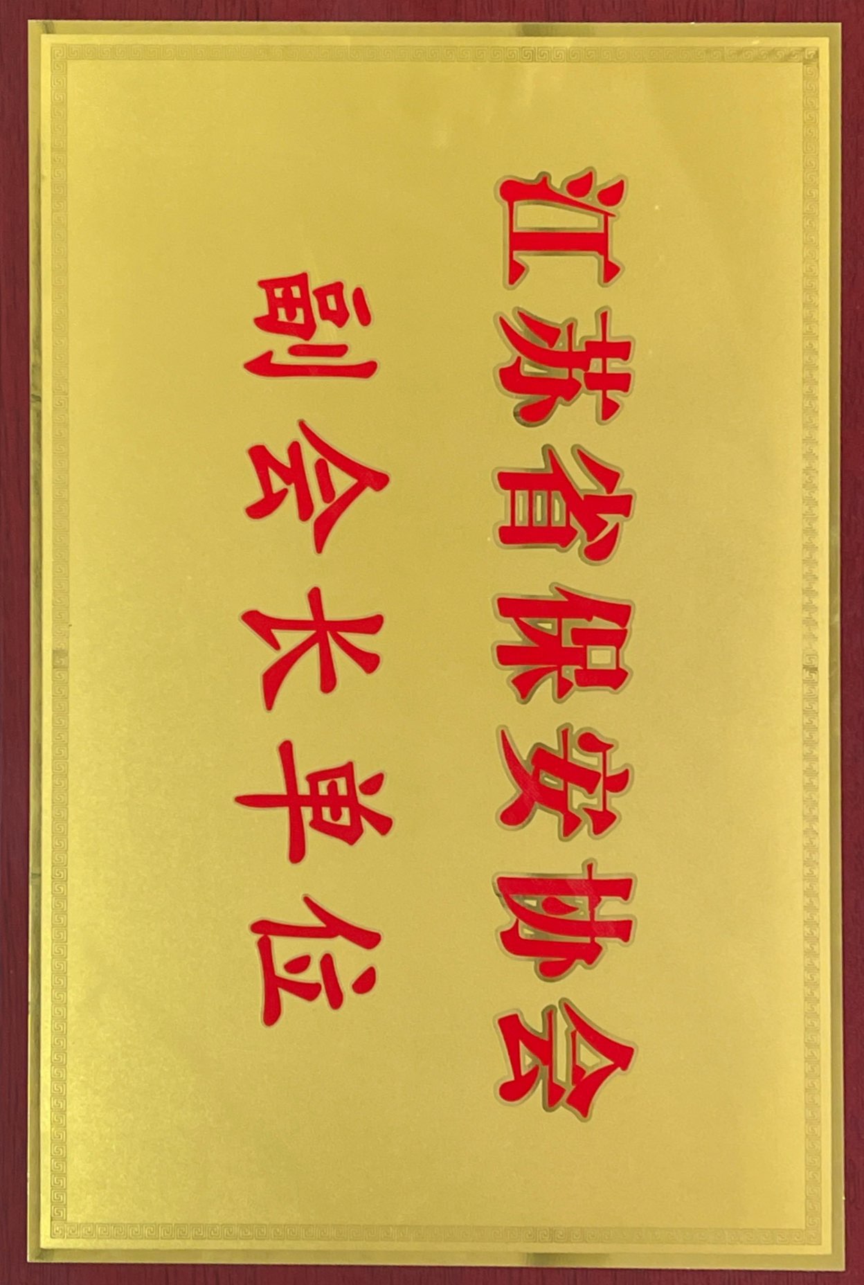 江蘇省保安協會副會長單位