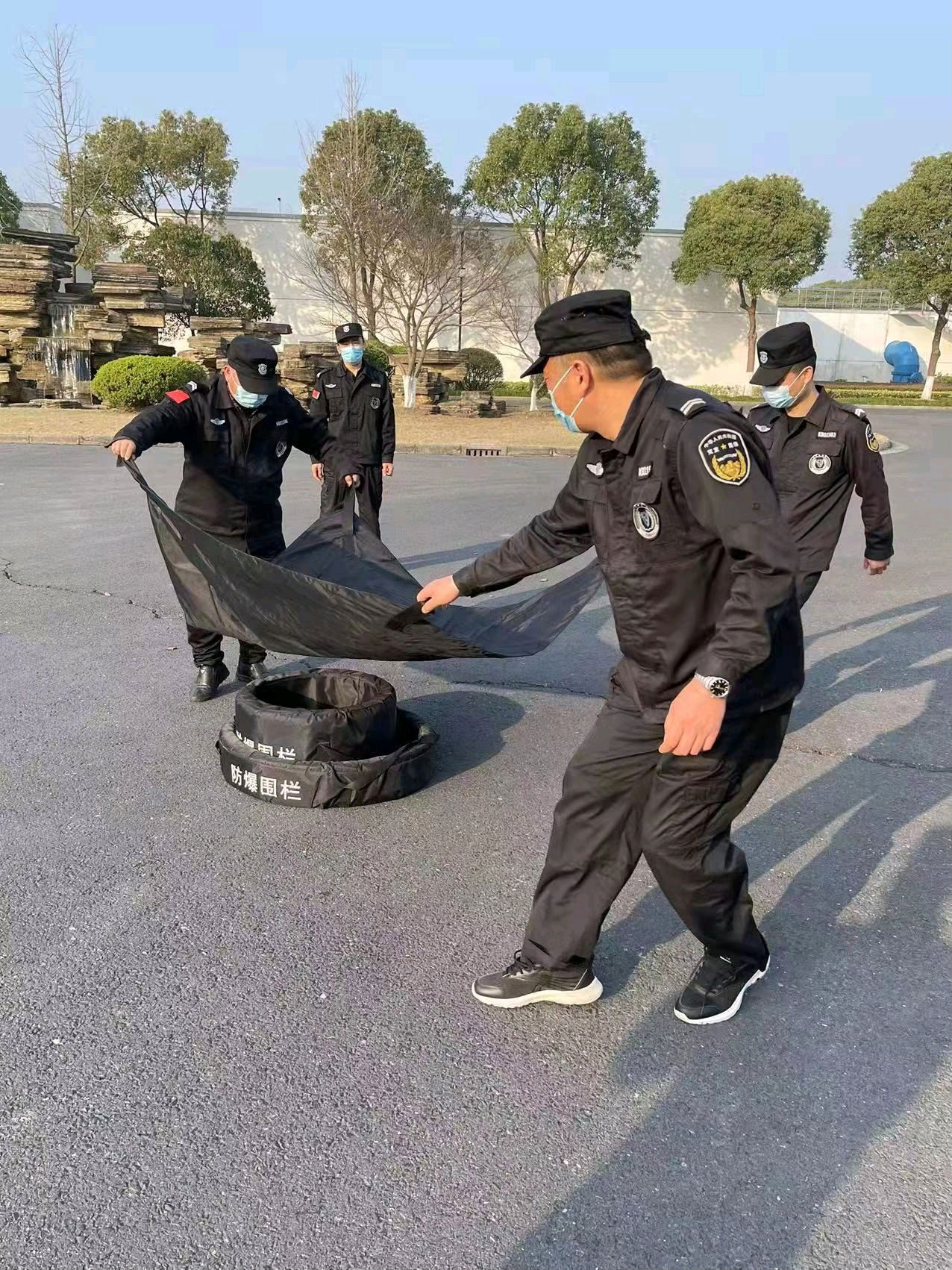 安保公司駐自來水集團四水廠安保中隊開展反恐應急演練.png